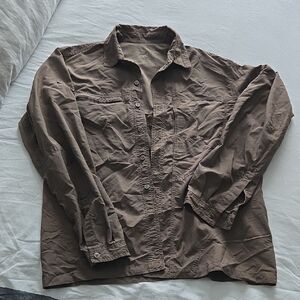 Men's Brown Casual Jacket